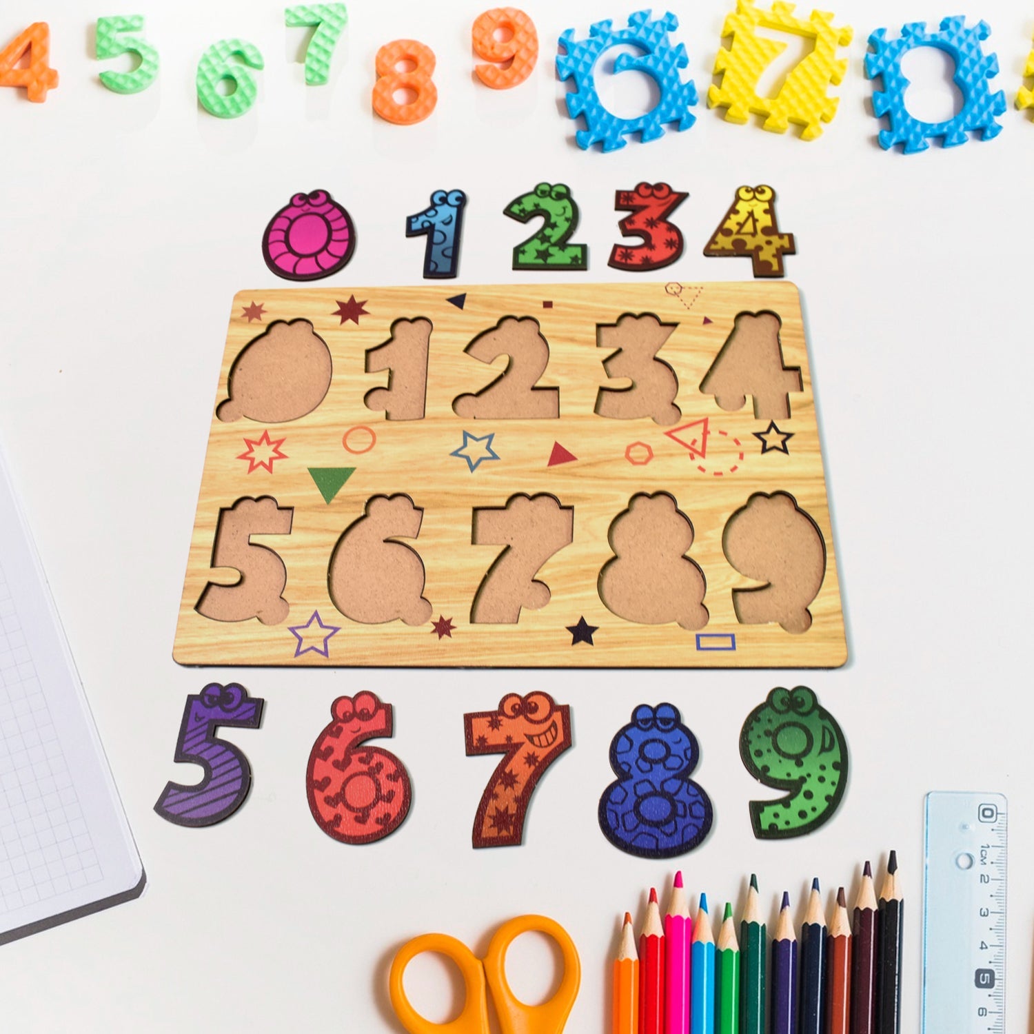 Number Fun Learning Board Number Fun Learning Board
